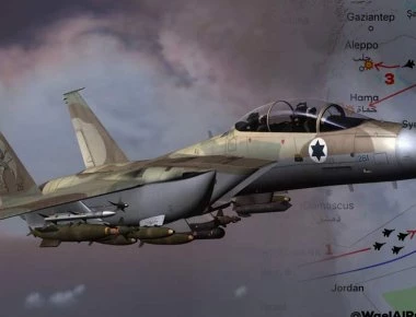 «Πρόβα τζενεράλε» για κτύπημα στο Ιράν η αεροπορική επιδρομή της IAF στη Συρία: Δείτε την πορεία των 4 ισραηλινών F-15I